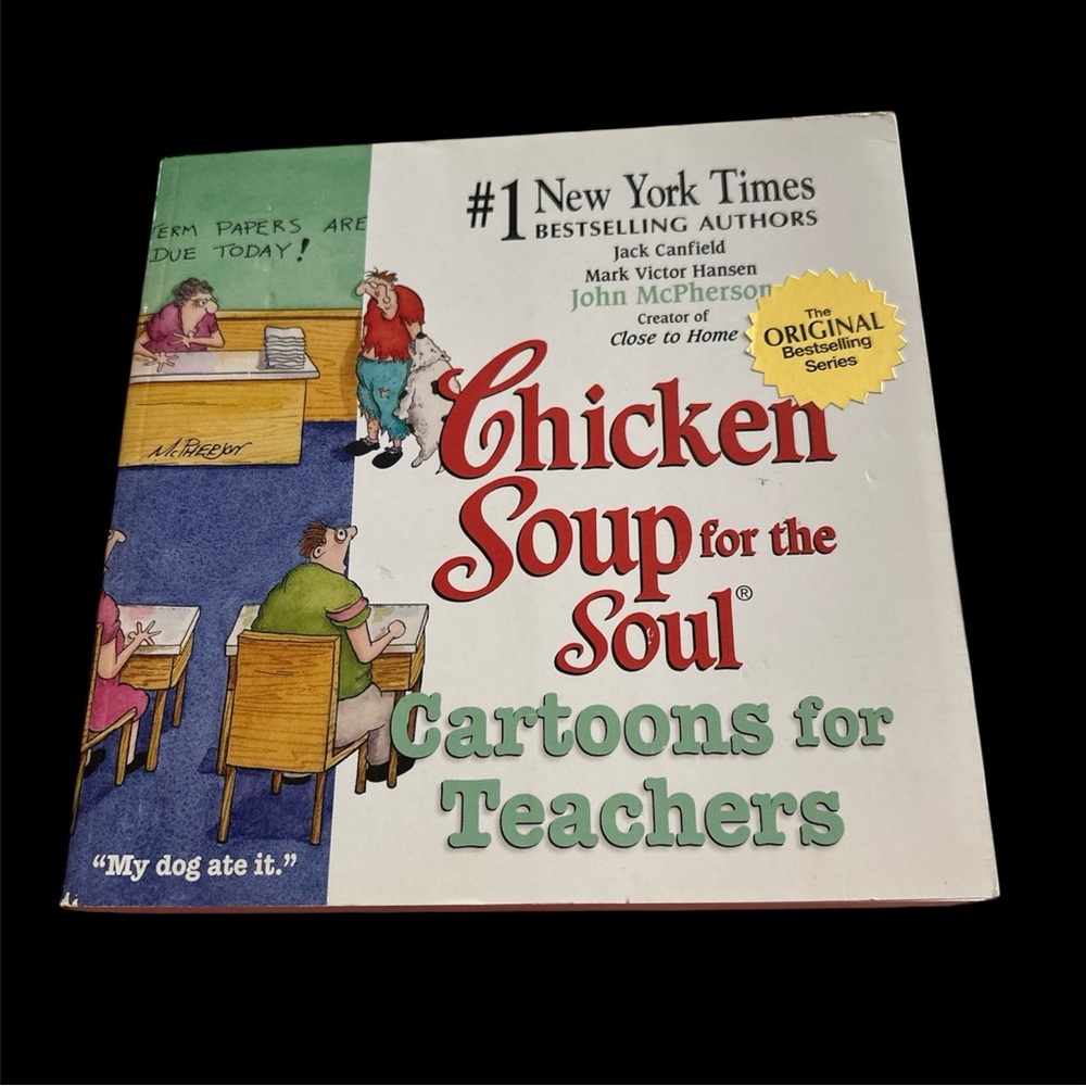 Chicken Soup for the Soul: Cartoons for Teachers - White Cover Paperback